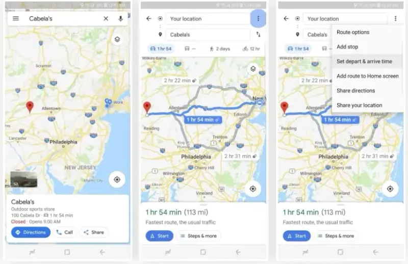 Google Maps tıxac