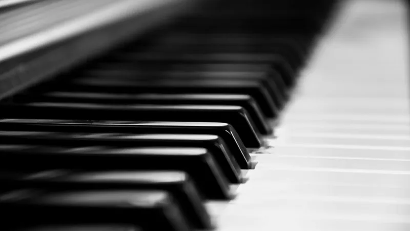 Piano keys