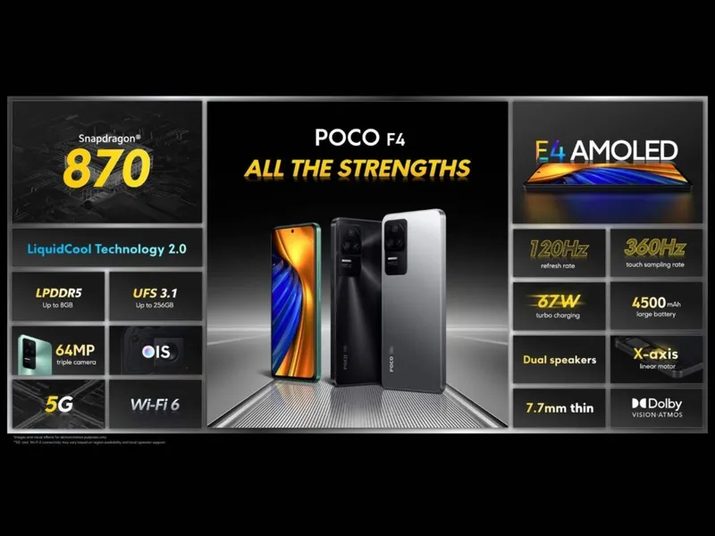 poco f4 təqdim edilib