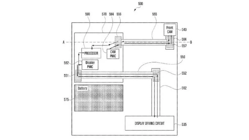 galaxy z patent