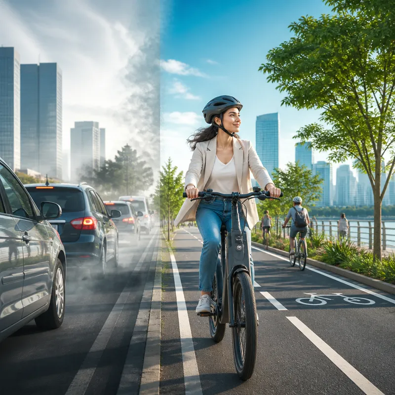E-bike seçimi niyə artır: İnsanlar özünü təhlükəsiz hiss edəndə avtomobildən imtina edir